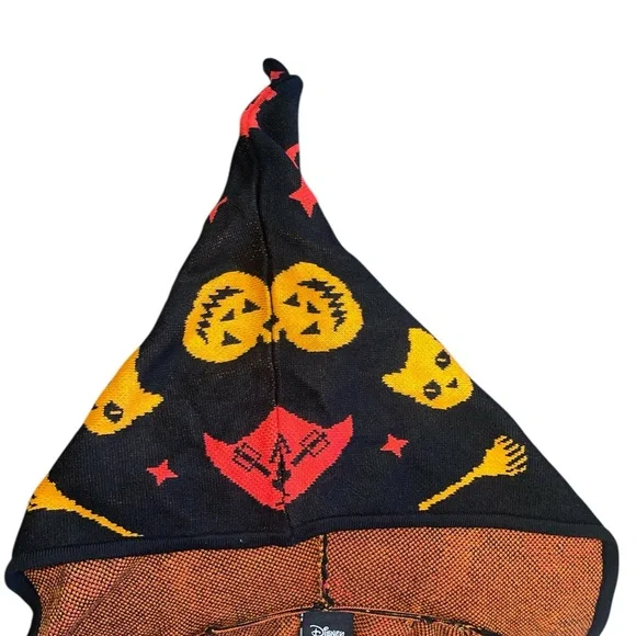 Her Universe Black and Orange Halloween Cardigan - Picture 4 of 5